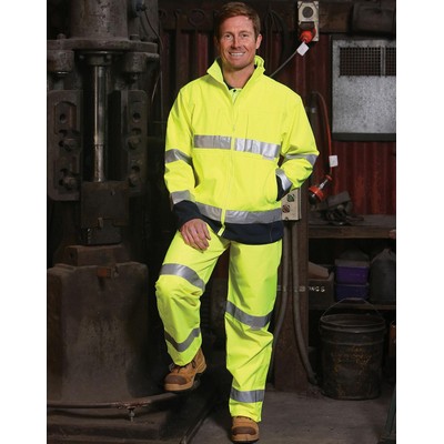 Hi-Vis 2-tone safety jacket 3M tape