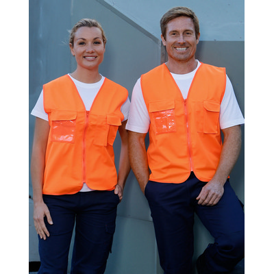 Hi-Vis Safety Vest With Id Pocket (SW41_WIN)