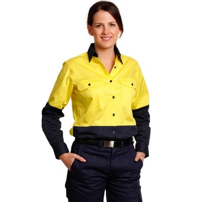 Ladies' Hi-Vis L/S Safety Shirt