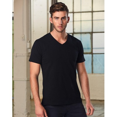 Men's V-Neck Short Sleeves Tee