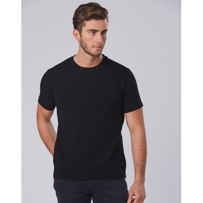 Men's fitted stretch tee