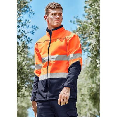 Unisex Hi Vis Softshell Jacket