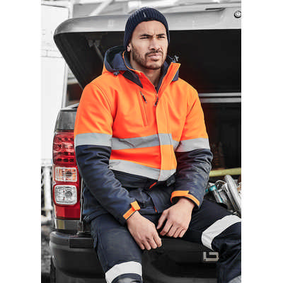 Unisex Hi Vis Antarctic Softshell Jacket