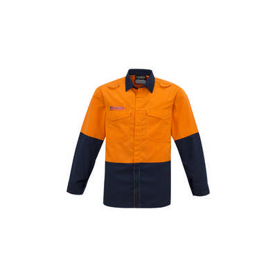 Mens Hi Vis Spliced Shirt