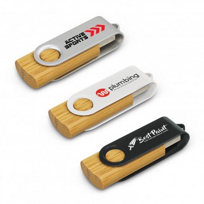 Helix 4GB Bamboo Flash Drive