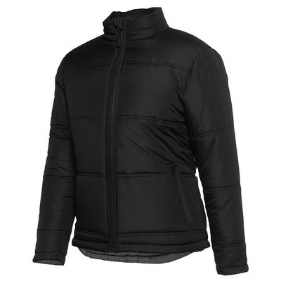 JBS LADIES ADV PUFFER JACKET: 8 - 24 - BLACK/GREY