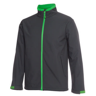 PDM KIDS THREE LAYER SOFTSHELL JACKET: 4 - 14
