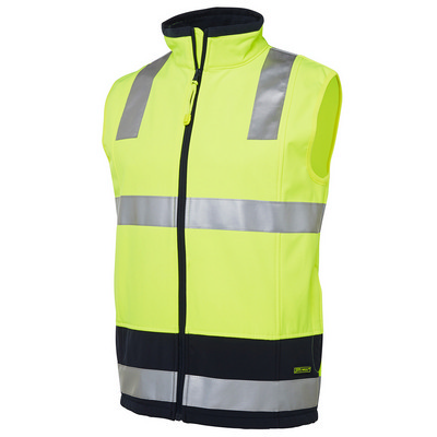 JBs Hi Vis (D+N) Softshell Vest (6D4LK-XS-5XL_JBS)