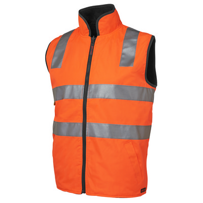 JBs Hi Vis (D+N) Reversible Vest (6D4RV-S-5XL_JBS)