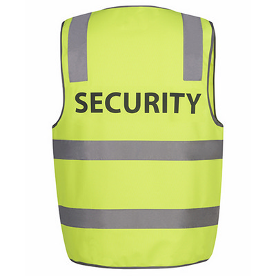 JBs Hv (D+N) Safety Vest Security (6DNS5-S-5XL_JBS)