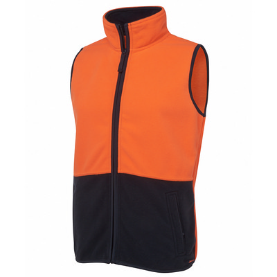 JBs Hi Vis Polar Vest (6HVPV-S-6/7XL_JBS)