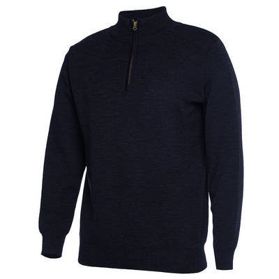 JB MEN CORPORATE 1/2 ZIP JUMPER: S - 5XL