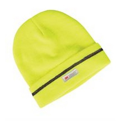 JBS FLUORO REFLECTIVE BEANIE: one size - Lime