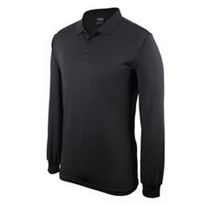 PODIUM L/S STRETCH POLO: 3XS - 3XL