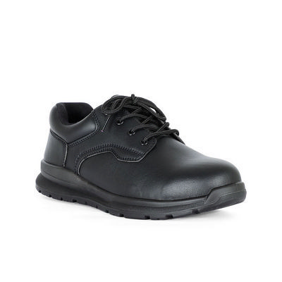 JBS Microfibre Lace Up Steeltoe Shoe: 3 - 13 - Black