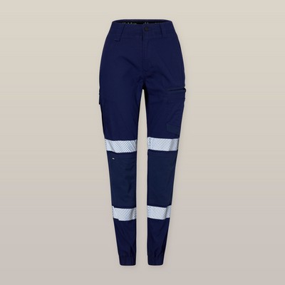 Hard Yakka Womens Raptor Cuff Pant With Tape