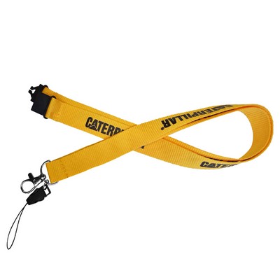 Polyester Ribbed Lanyard - 15mm